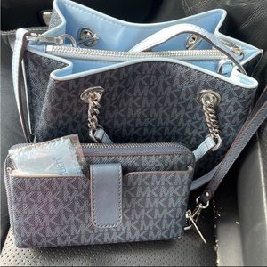 Michael Kors purse and wallet